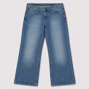 Mossimo Supply Co Detroit Straight Jeans Mens 36x30 Blue Denim Pants Worn
